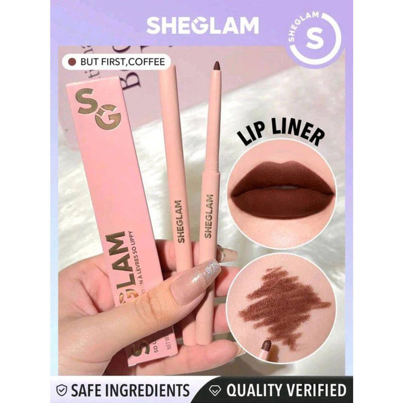 Sheglam So Lippy Lip Liner But First Coffee 0.25g