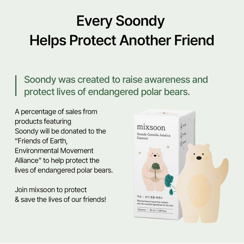 Mixsoon Soondy Centella Asiatica Essence 100ml