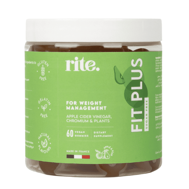 Rite Fit Plus 60 Vegan Gummies