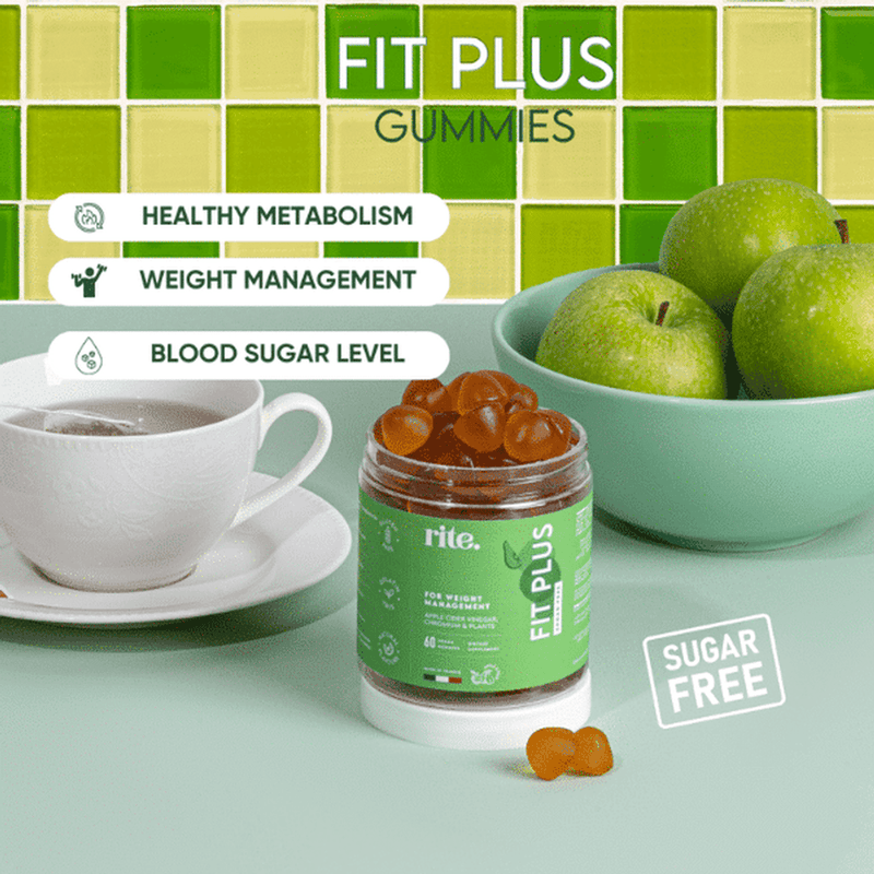 Rite Fit Plus 60 Vegan Gummies
