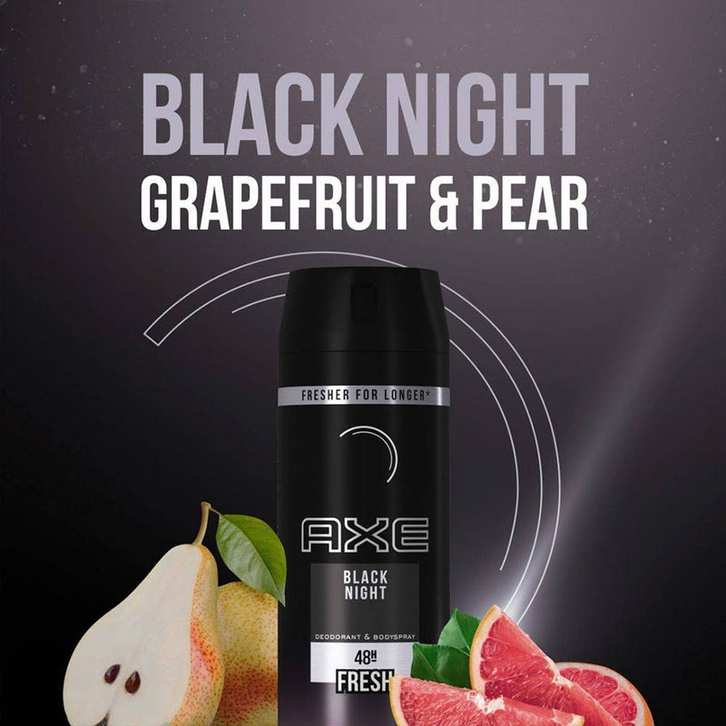 Axe Deodorant Spray Black Night 150ml