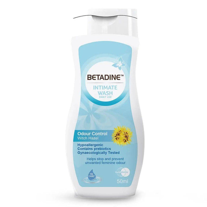 Betadine Intimate Wash Odour Control with Witch Hazel 50ml