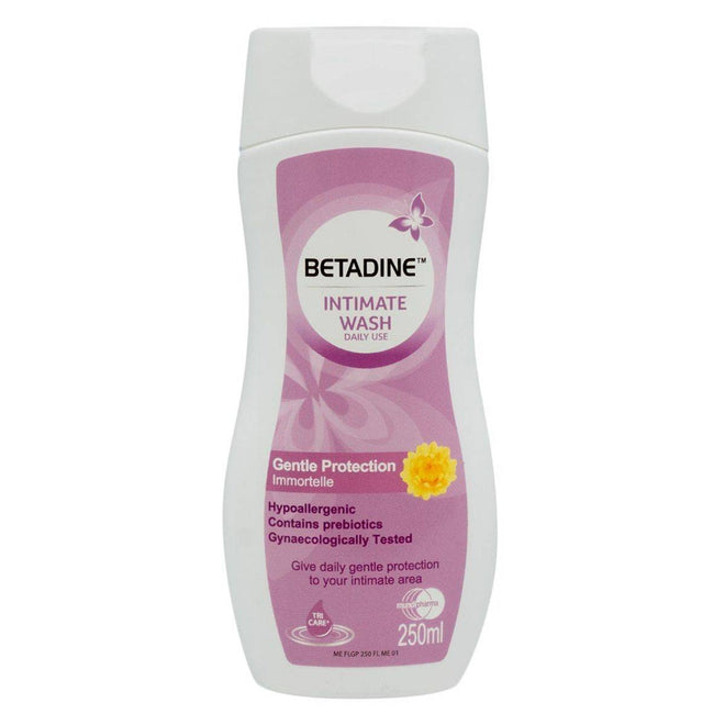 Betadine Intimate Wash Gentle Protection with Immortelle 250ml