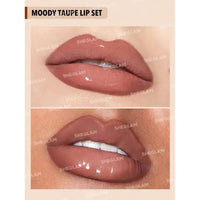 Sheglam Soft 90'S Glam Lip Liner And Lip Duo Set Moody Taupe