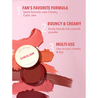 Sheglam Cheeky Color Jam Afternoon Peach Blush 7.5g