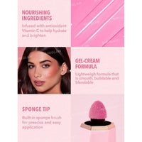 Sheglam Color Bloom Liquid Blush Matte Finish Petal Talk 5.2ml