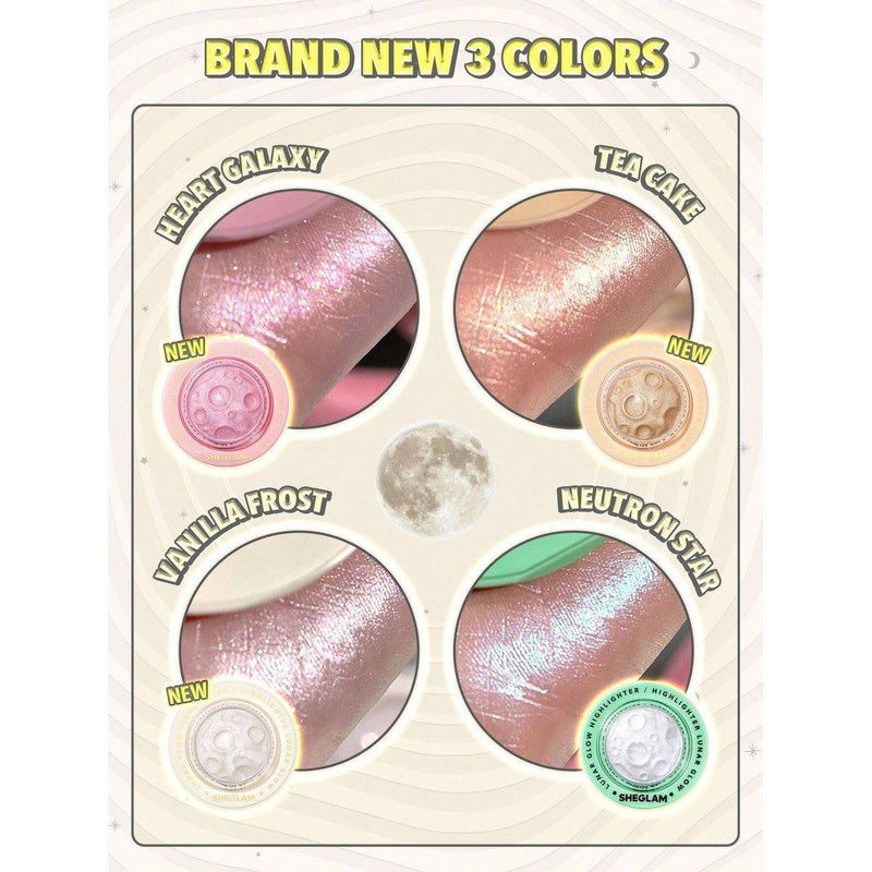 Sheglam Lunar Glow Highlighter Heart Galaxy 5g