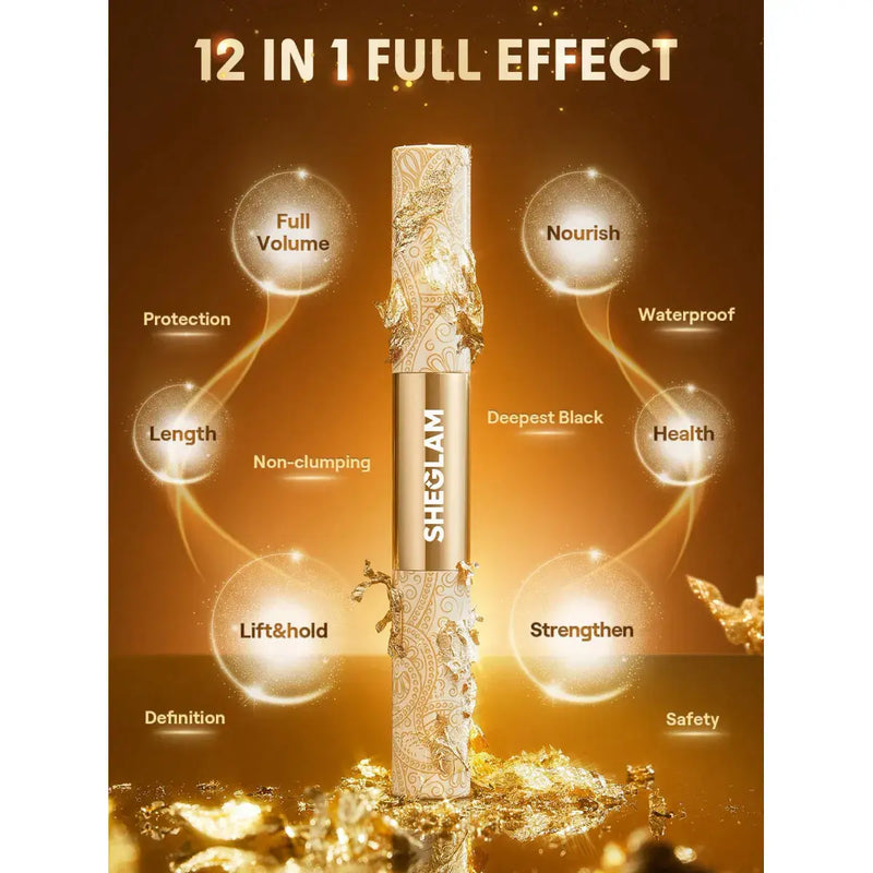 Sheglam All In One 24K Multi Effect Mascara Waterproof Black 2x4g