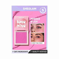 Sheglam Love Dive Tender Heart Powder Blush Dont Pink Twice 4.6g