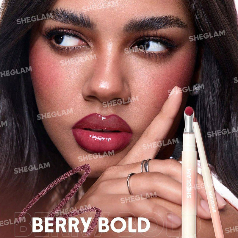 Sheglam Bold Booster Plumping Lip Liner Berry Bold 0.20g
