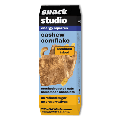 Snack Studio Energy Squares Cashew Cornflake 40g