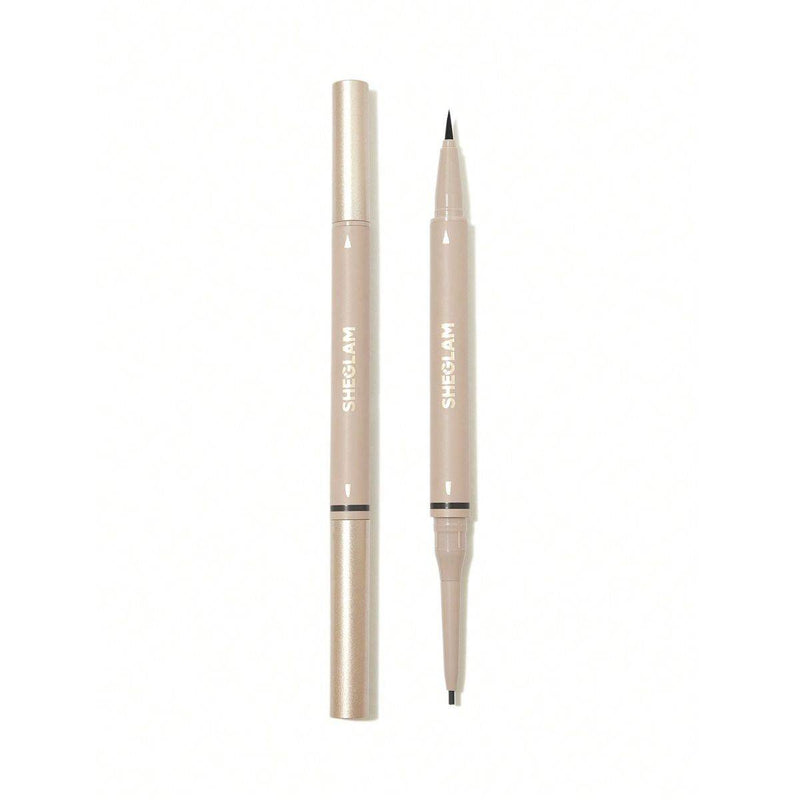 Sheglam Brows On Demand 2 In 1 Eyebrow Pencil Chocolate 0.4g