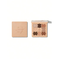 Sheglam Jazy Jigsaw Eyeshadow Palette Hued In Nude 8g