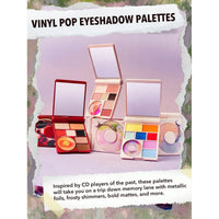 Sheglam Vinyl Pop Eyeshadow Palette Rose Sonata 8.5g
