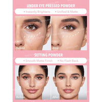 Sheglam Insta-Ready Face & Under Eye Setting Powder Duo BubbleGum