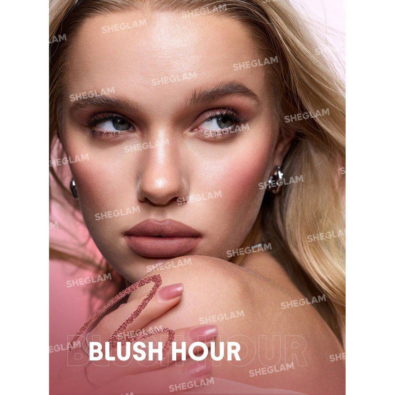Sheglam Bold Booster Plumping Lip Liner Blush Hour 0.20g
