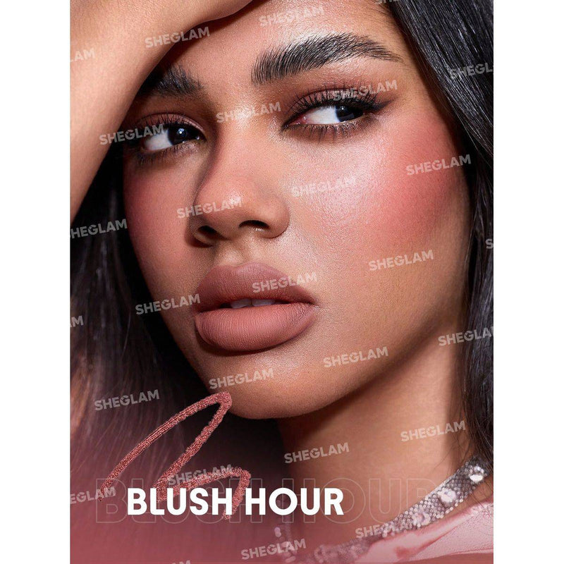 Sheglam Bold Booster Plumping Lip Liner Blush Hour 0.20g