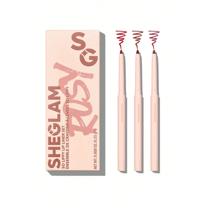 Sheglam So Lippy Lip Liner Set Rose Garden 3x0.25g