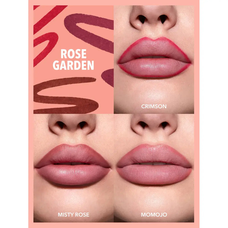 Sheglam So Lippy Lip Liner Set Rose Garden 3x0.25g