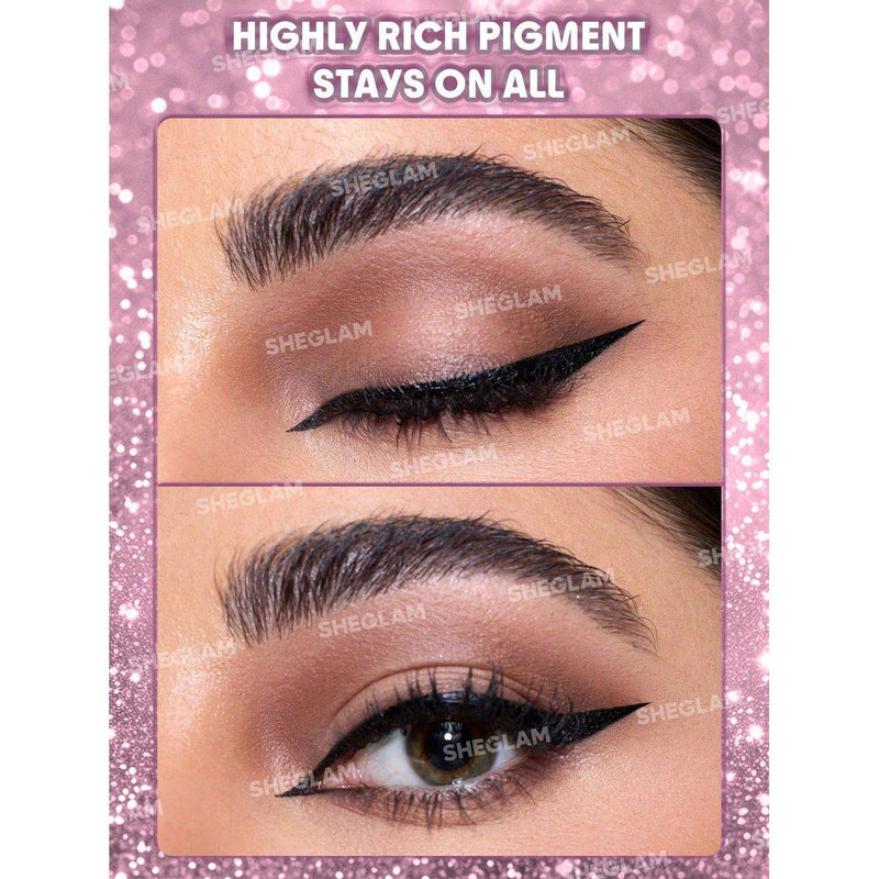 Sheglam Rose Line & Define Waterproof Liquid Eyeliner Black 0.5ml