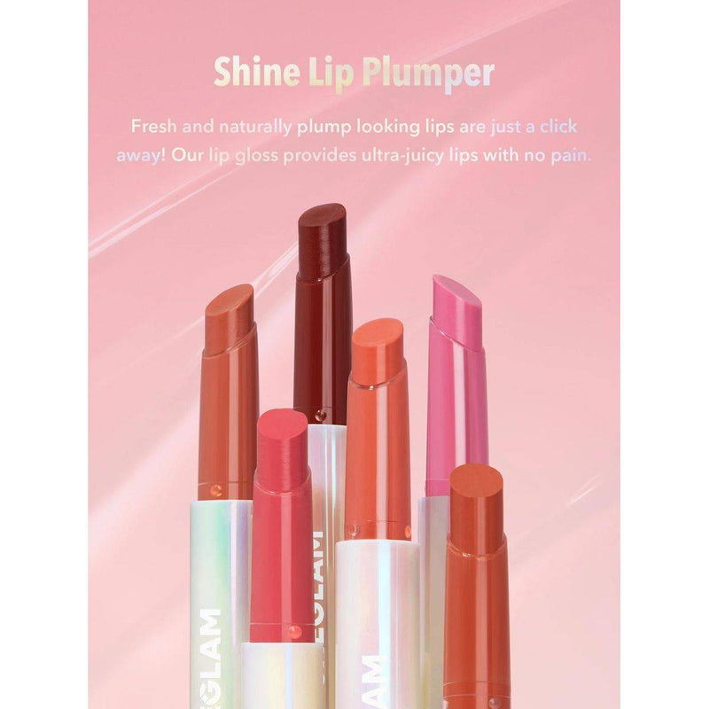 Sheglam Pout Perfect Shine Lip Plumper Pink 
Flamingo 2g