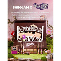 Sheglam Willy Wonka Cocoa Kiss Lipstick & Liner Set Cookies N' Milk 2.7ml