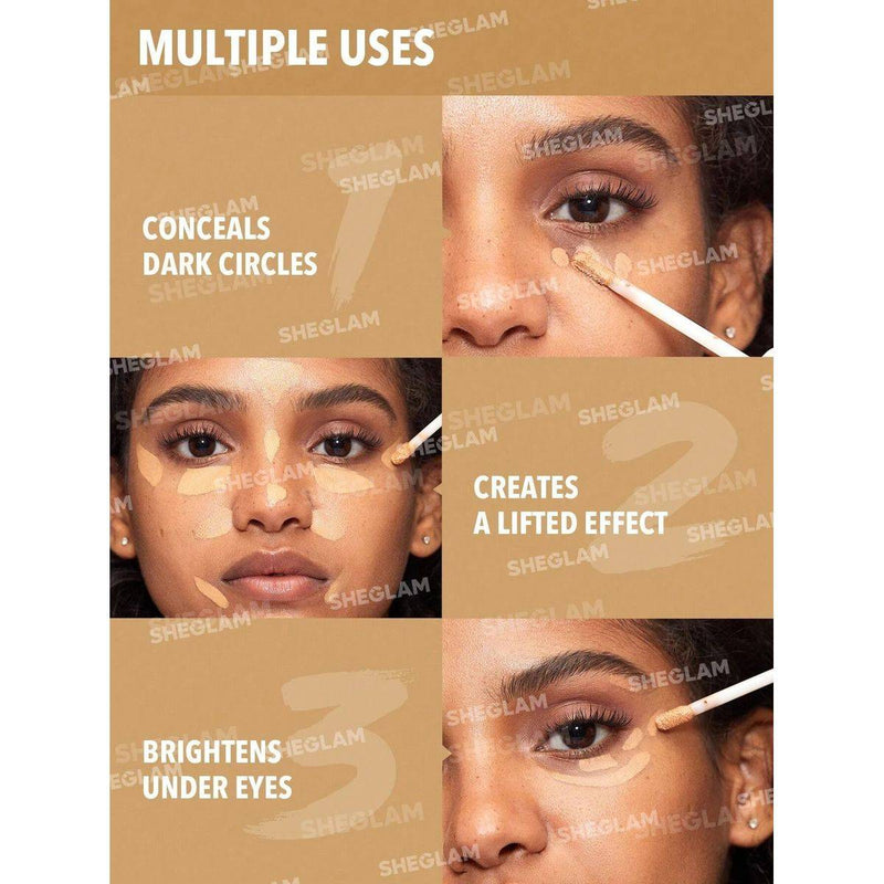 Sheglam Like Magic 12Hr Full Coverage Concealer Golden 3.8g