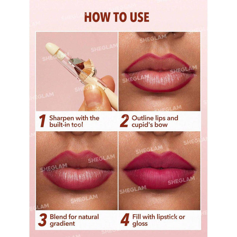 Sheglam Lip Facts Lip Liner Neutral 1.7g