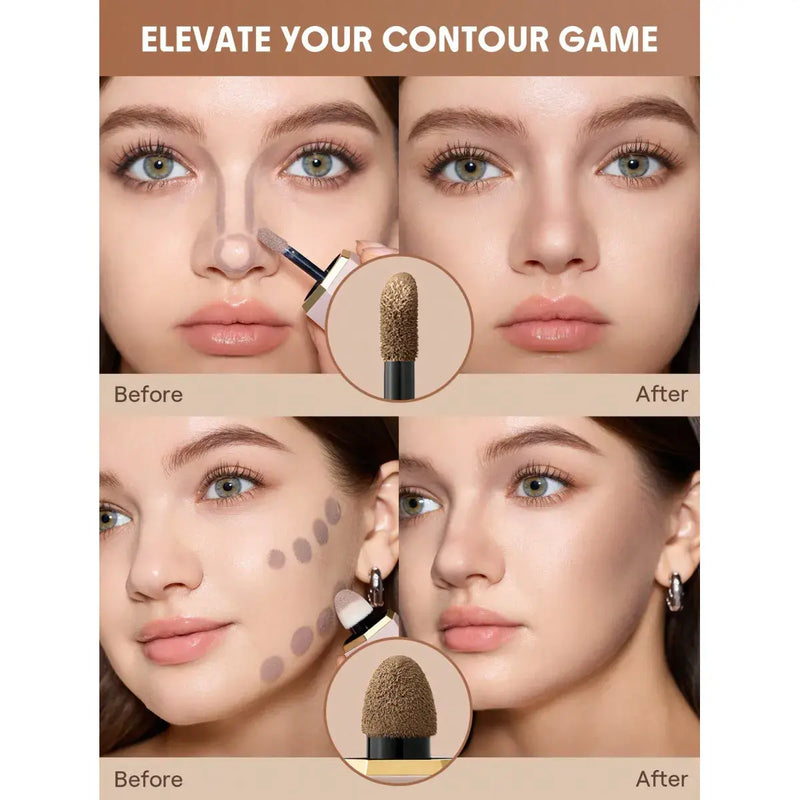 Sheglam Precision Sculpt Liquid Contour Duo Soft Tan 6ml