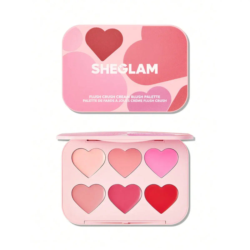 Sheglam Flush Crush Cream Blush Palette Blushing Bouquet