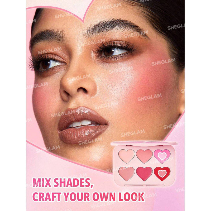 Sheglam Flush Crush Cream Blush Palette Blushing Bouquet
