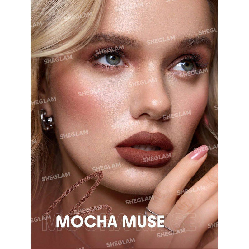 Sheglam Bold Booster Plumping Lip Liner Mocha Muse 0.20g