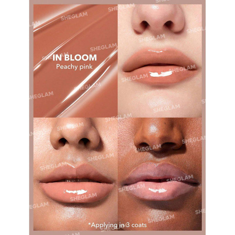 Sheglam Pout Perfect Shine Lip Plumper In Bloom 2g