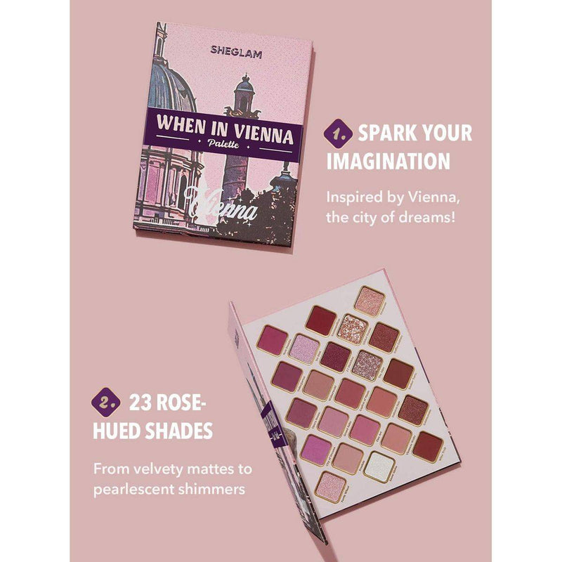 Sheglam When In Vienna 
Eyeshadow Palette 23 Shades 16.1g