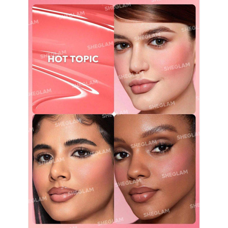 Sheglam Color Bloom Liquid Blush Matte Finish Hot Topic 5.2ml