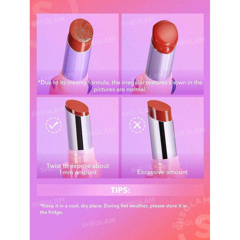 Sheglam Mirror Kiss High Shine Lipstick High Key 2.9g