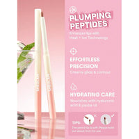 Sheglam Bold Booster Plumping Lip Liner Barely There 0.20g