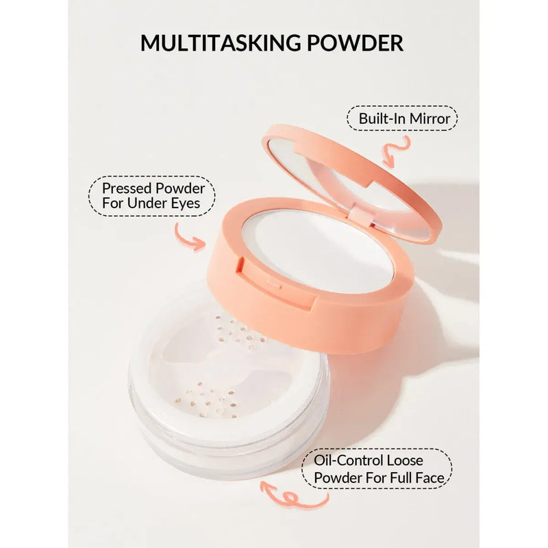 Sheglam Insta-Ready Face & Under Eye Setting Powder Duo Translucent