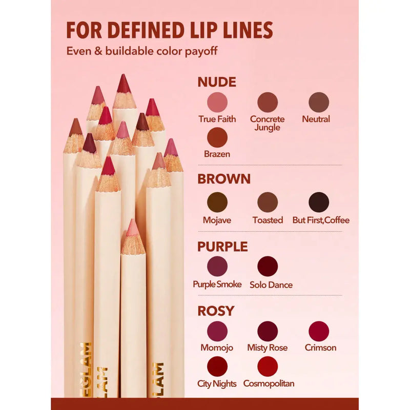 Sheglam Lip Facts Lip Liner Toasted 1.7g