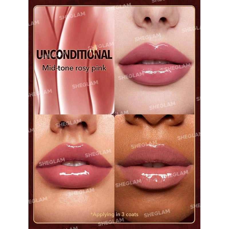 Sheglam Ember Rose Immortal Love Nourishing Lip Gloss Unconditional 2.6g
