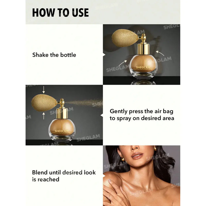 Sheglam Go Go Glow Highlighting Body Mist Frosted Opal 10g