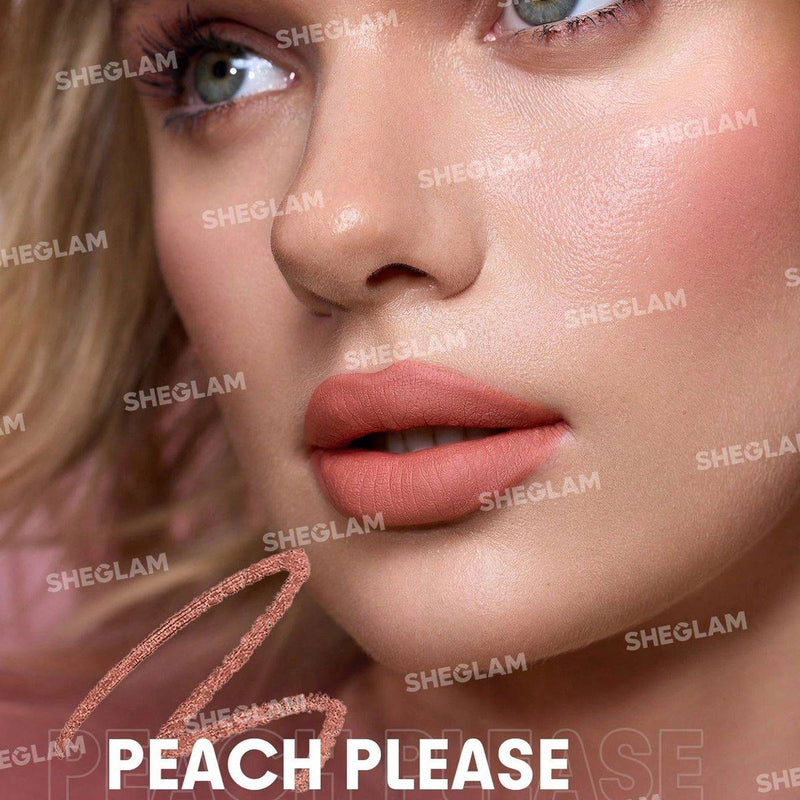 Sheglam Bold Booster Plumping Lip Liner Peach Please 0.20g