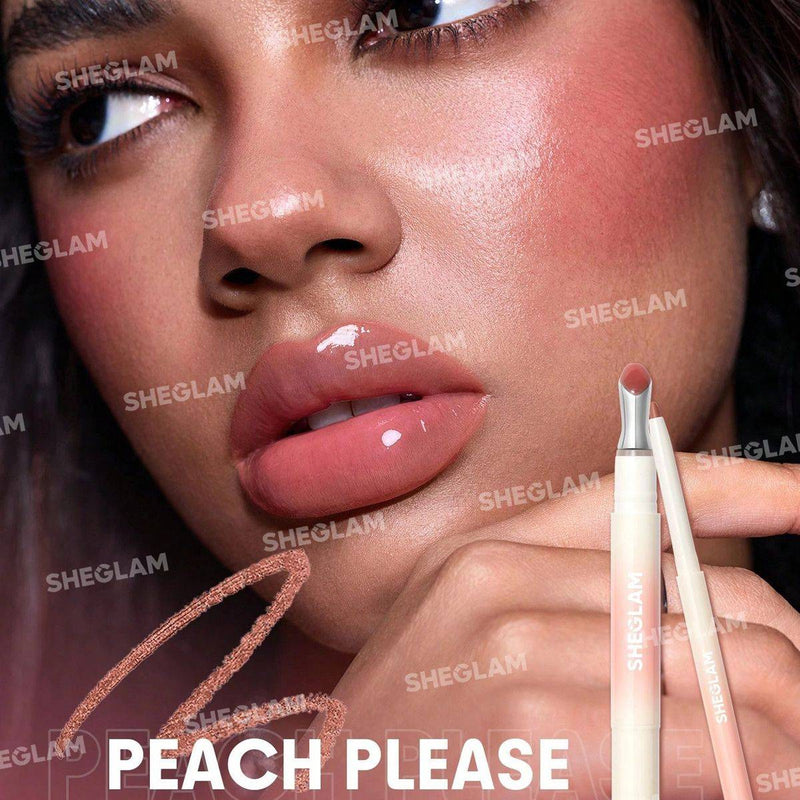Sheglam Bold Booster Plumping Lip Liner Peach Please 0.20g