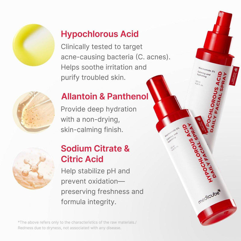 Medicube Hypochlorous Acid Daily Facial Spray 125ml