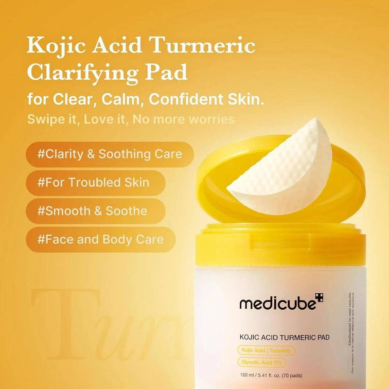 Medicube Kojic Acid Turmeric 70 Pads