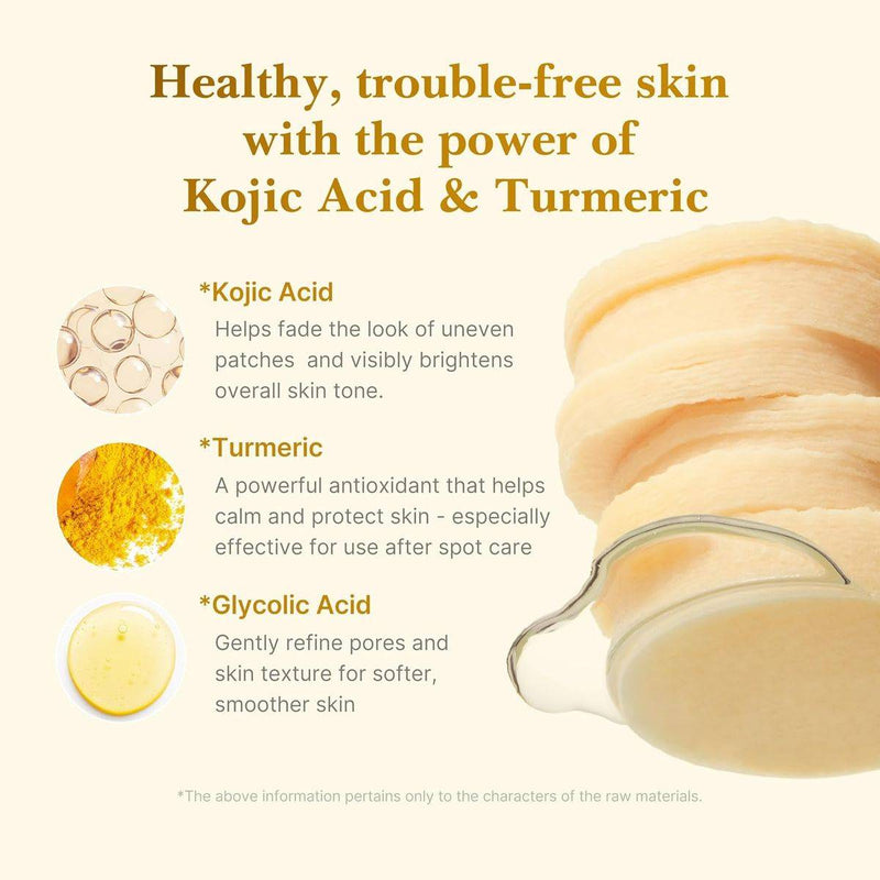 Medicube Kojic Acid Turmeric 70 Pads
