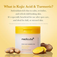 Medicube Kojic Acid Turmeric 70 Pads
