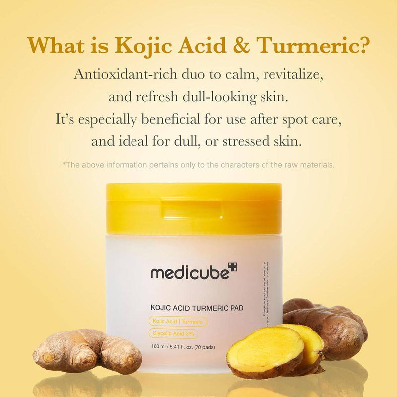 Medicube Kojic Acid Turmeric 70 Pads