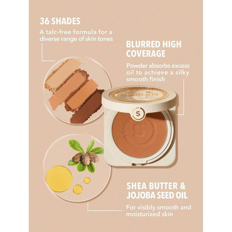 Sheglam Skin Focus High Coverage Powder Foundation Honey 11g