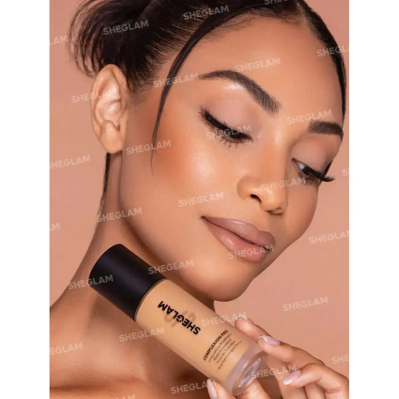 Sheglam Complexion Pro Long Lasting 
Breathable Matte Foundation Golden 30ml